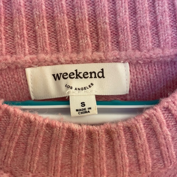 Pink weave sweater - Picture 2 of 4